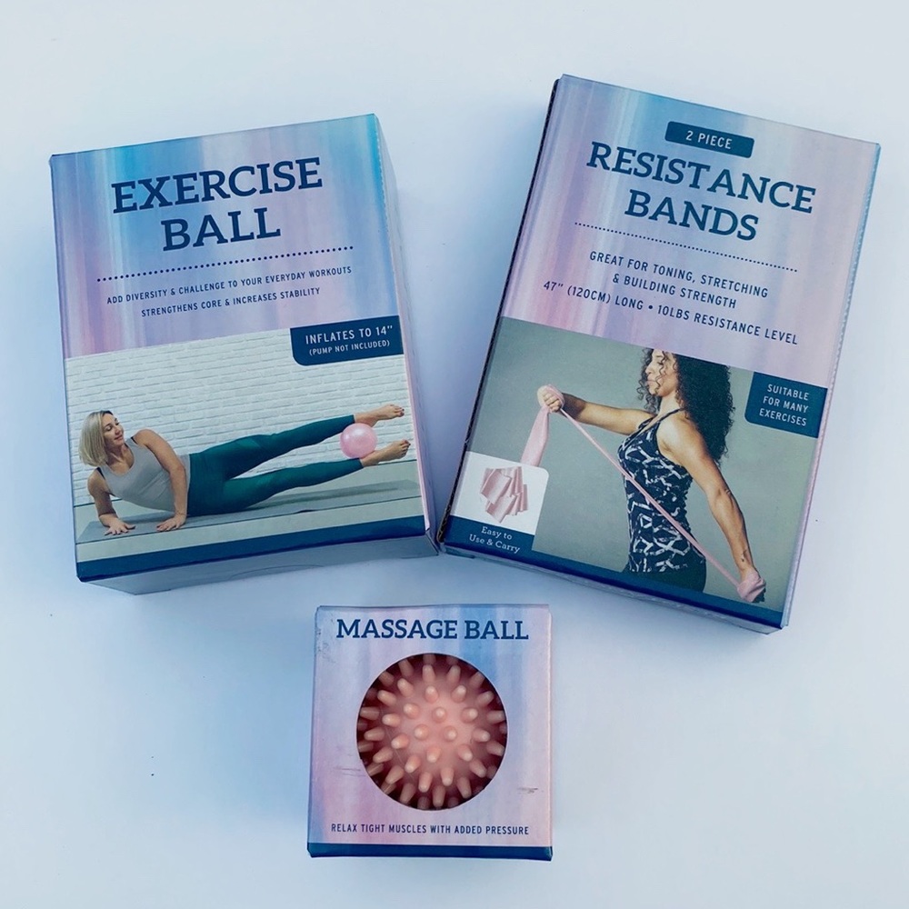 NEW Fitness Bundle - 4 pieces - Pink